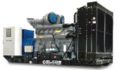 Дизельный генератор 1204 квт Elcos GE.PK.1660/1500.BF открытый (на раме) - новый