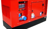 Дизельный генератор 13,6 квт EuroPower EPS-183-TDE в кожухе - новый