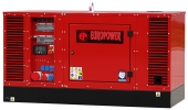 Дизельный генератор 23,76 квт EuroPower EPS-34-TDE в кожухе с АВР - новый