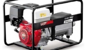 Дизельный генератор 4,5 квт Genmac CLICK-RG6000YO открытый (на раме) - новый
