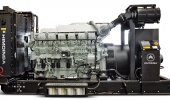 Дизельный генератор 1218 квт Himoinsa HTW-1530-T5 открытый (на раме) с АВР - новый