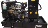 Дизельный генератор 101 квт JCB G140S открытый (на раме) - новый