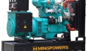 Дизельный генератор 100 квт MingPowers M-C138 открытый (на раме) с АВР - новый