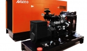 Дизельный генератор 240 квт MVAE АД-240-400-С открытый (на раме) с АВР - новый
