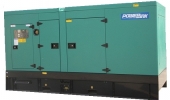 Дизельный генератор 88 квт PowerLink GMS110PXS в кожухе с АВР - новый