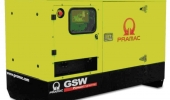 Дизельный генератор 14,3 квт Pramac GSW-22-Y в кожухе - новый