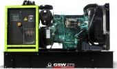 Дизельный генератор 211 квт Pramac GSW-275-DO открытый (на раме) - новый