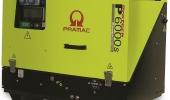 Дизельный генератор 4,5 квт Pramac P-6000s-AUTO в кожухе с АВР - новый