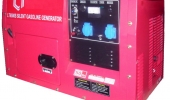 Дизельный генератор 4,5 квт АМПЕРОС LDG-6000-S в кожухе с АВР - новый
