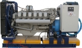 Дизельный генератор 350 квт ПСМ АД-350 открытый (на раме) с АВР - новый