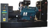 Дизельный генератор 300 квт Aksa AD-410 открытый (на раме) - новый