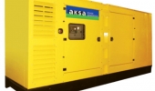 Дизельный генератор 300 квт Aksa AD-410 в кожухе с АВР - новый