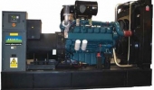 Дизельный генератор 340 квт Aksa AD-490 открытый (на раме) - новый