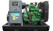 Дизельный генератор 80 квт Aksa APD-110C открытый (на раме) с АВР - новый